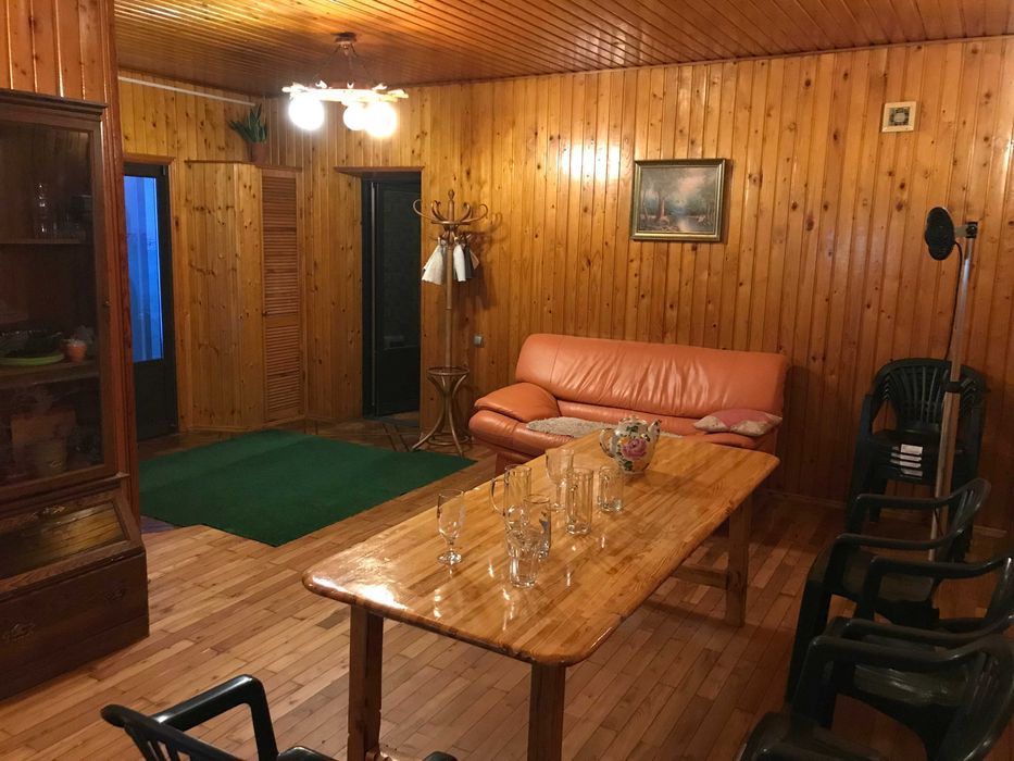 Баня на дровах в Крыжановке Дом с Цепями с бассейном