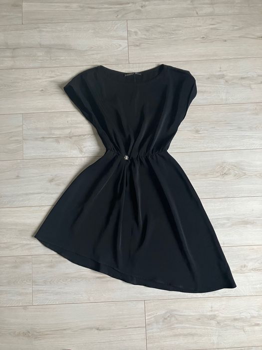 Sukienka Love Republic - czarna, asymetryczna, rozmiar 36