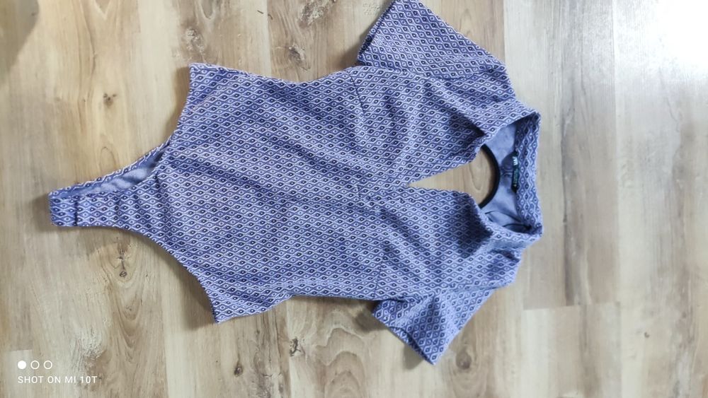 Zara body 40 L nowe fioletowe fiolet bluzka elegancka  gorset
