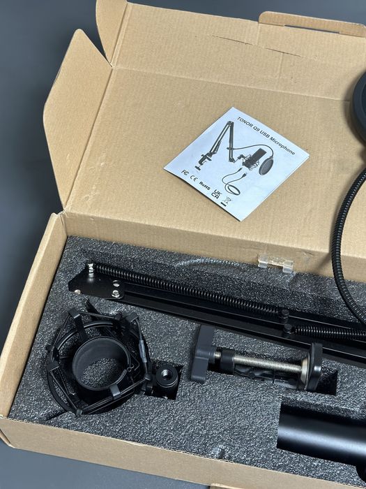 Продам мікрофон tonor q9 usb новий повний комплект професійний мікрофо