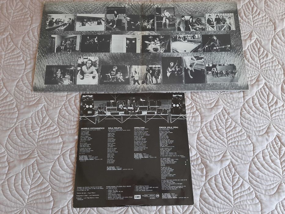 UHF - À Flor da Pele - Portugal - Vinil LP