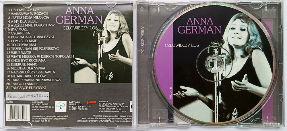 Anna German Człowieczy Los 2013r