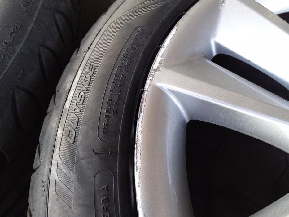 Jantes Renault R17 Com Pneus 205/50 Furação 5X114.3
