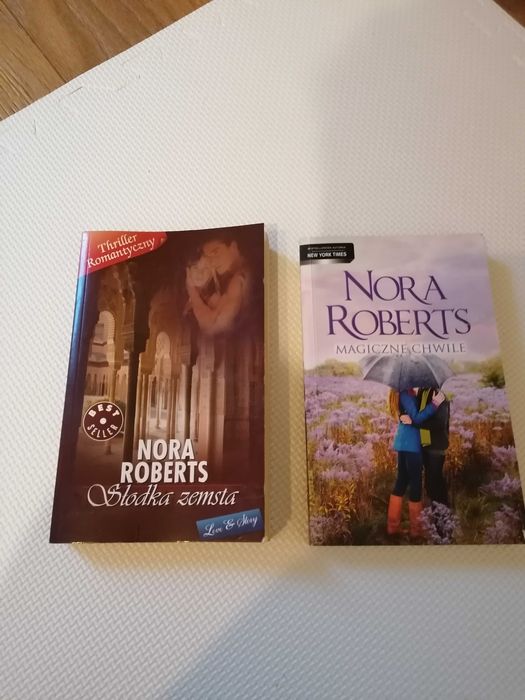 Nora Roberts  2szt książki
