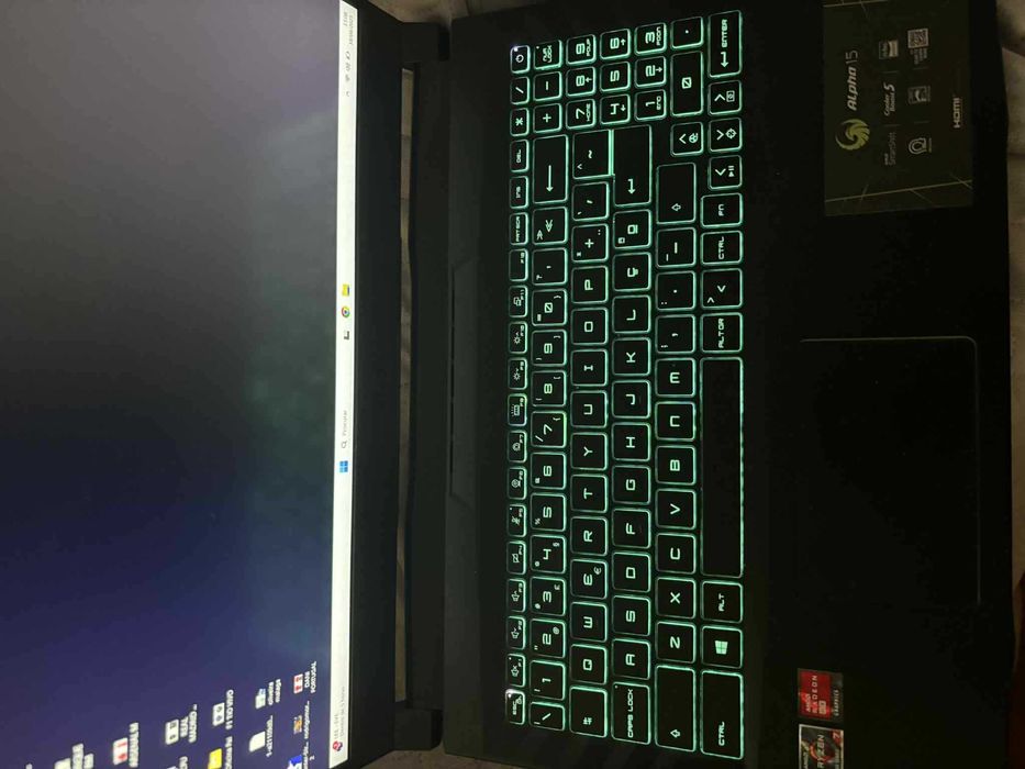 Portátil Gaming MSI Alpha 15 B5EEK