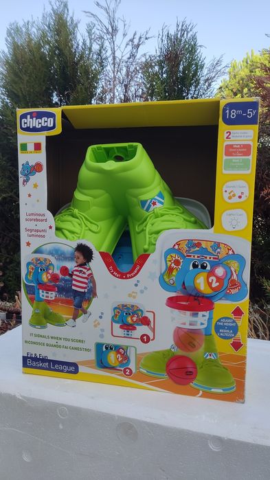 Cesto Basquetebol Chicco Basket League – Como Novo (18M-5A)