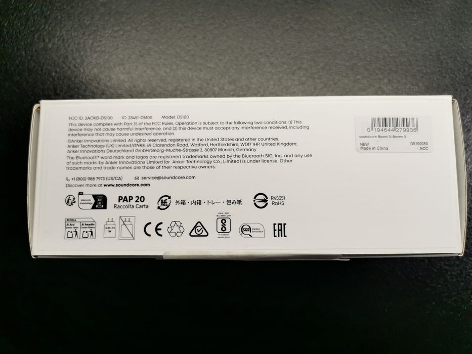 GŁOŚNIK Sonndcore Boom 3i  IP68  50W