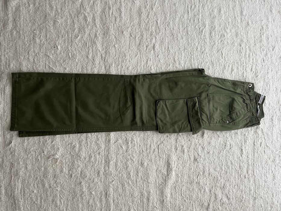 Calças cargo verdes