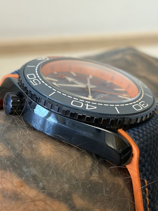 Omega seamaster ocean planet big blue automat