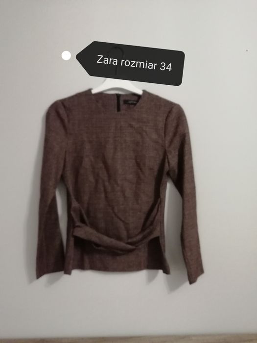 Bluzka brązowa top