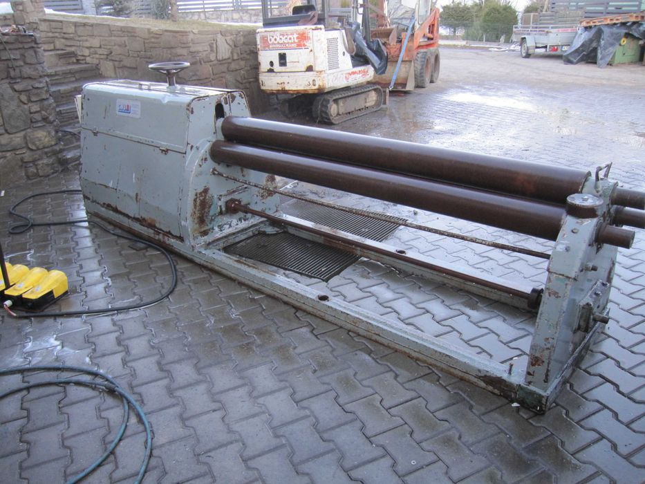 Walcarka do blachy zwijarka 205 x 4 giętarka