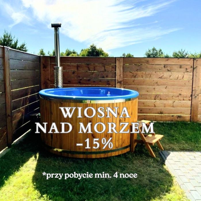 Domki całoroczne nad morzem , BALIA , SAUNA, Rozewie , Jastrzębia Góra