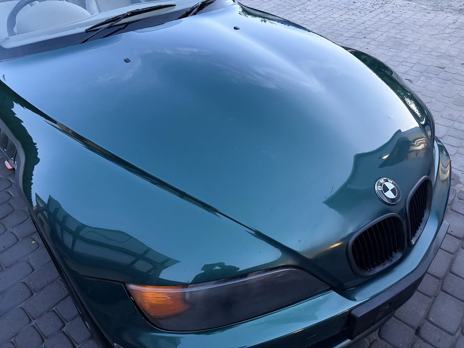 Maska przod pokrywa silnika bmw z3 e36 Bostongrün metalic boston green 275/6