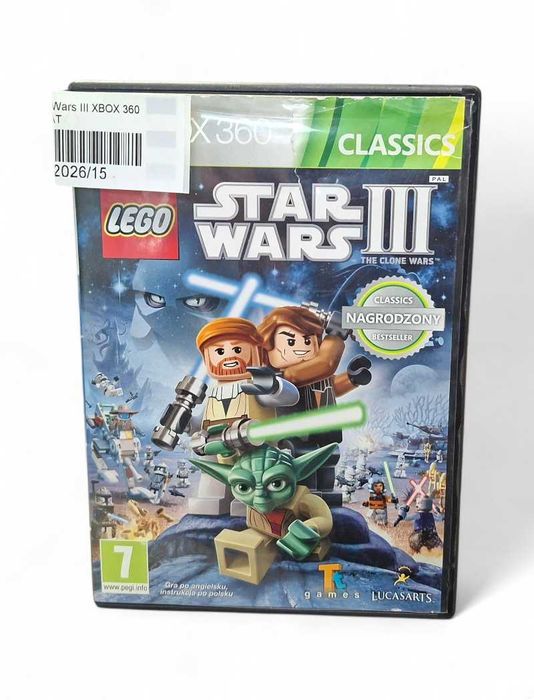 Gra Lego Star Wars III Xbox 360