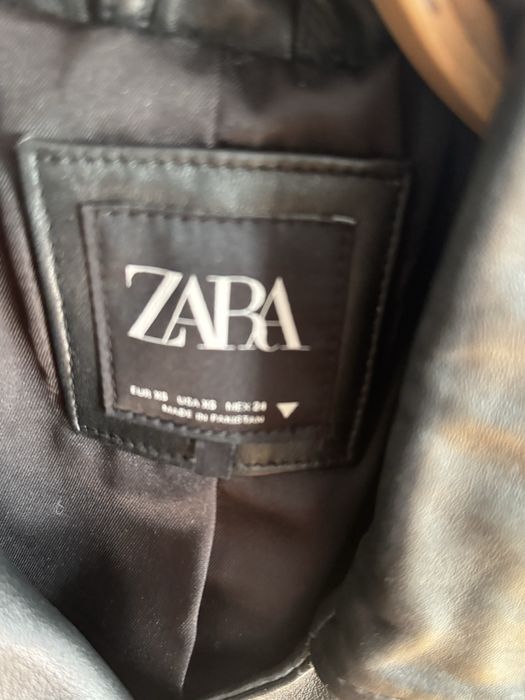 Kurtka skorzana Zara