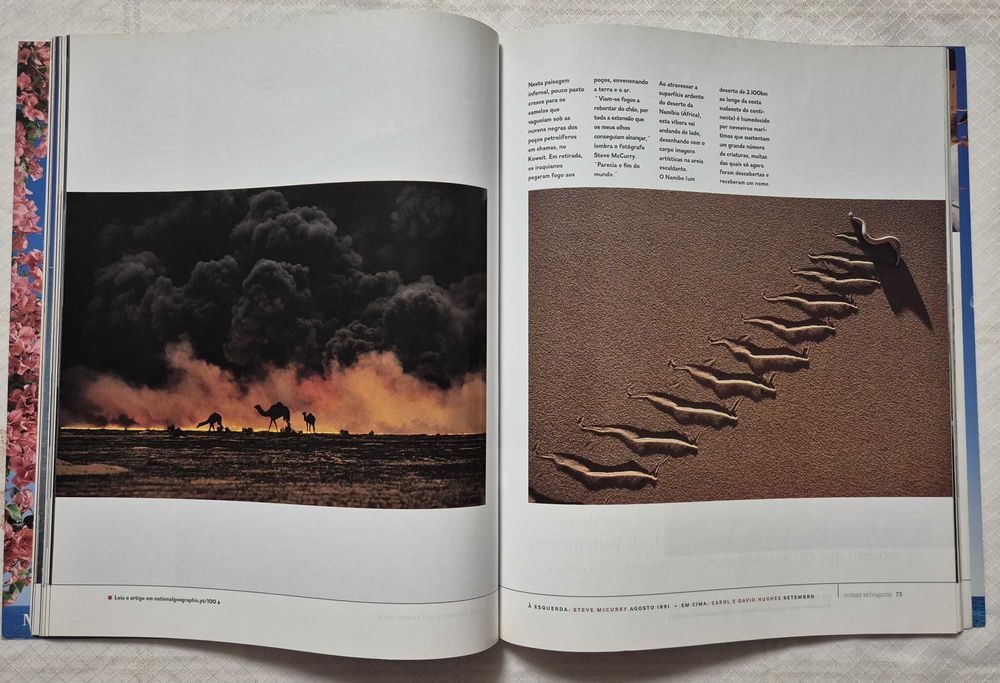Revista National Geographic Portugal - 100 melhores imagens