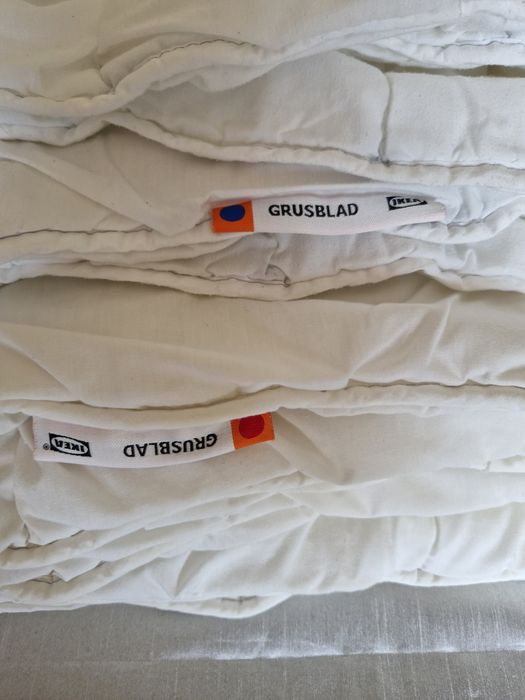 Kołdra Grusblad Ikea 2 szt. chłodna i ciepła