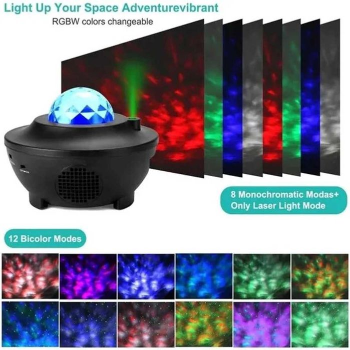 Projetor de Luz em forma de Disco (NOVOS)