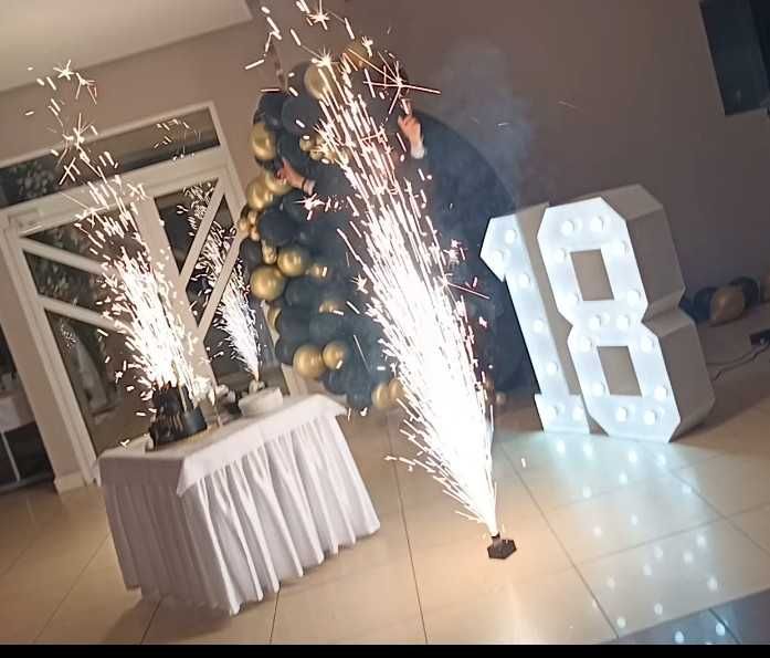 Wynajmę race sceniczne ,fontanna iskier odpalane zdalnie