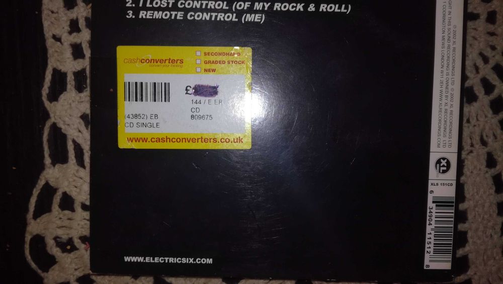 5 singli CD: Intermission,J.Lopez,Grace Jones..