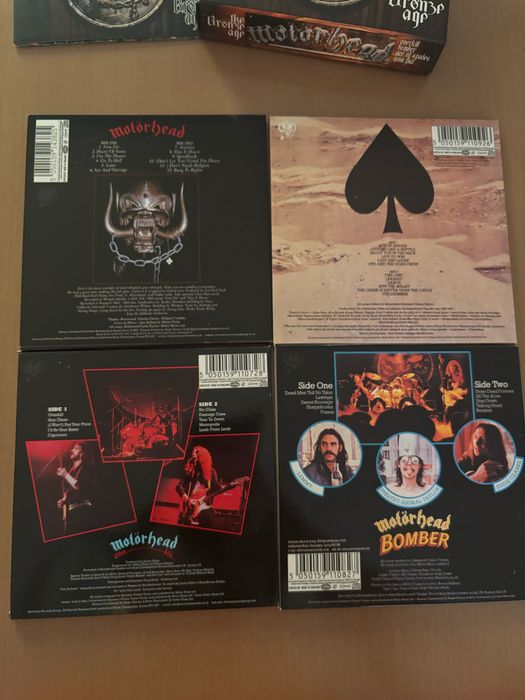 Motorhead The Bronze Age 4 Cd 1979 1982 rzadkie