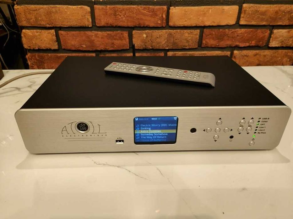 DAC Streamer ATOLL ST100 ! Przedwzmacniacz ! PILOT ! Bluetooth