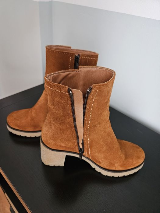 Botas camel salto