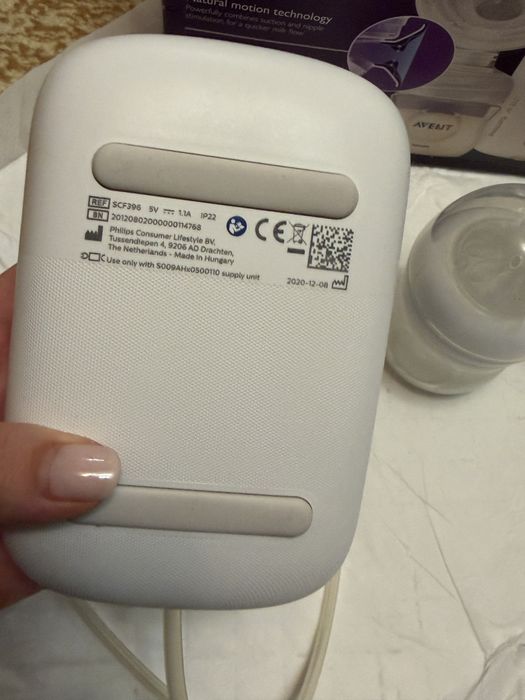 Молоковідсмоктувач електричний Philips Avent Premium SCF396/31