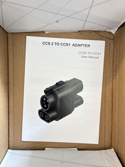 Перехідник для зарядки американських авто CCS 2 на CCS1