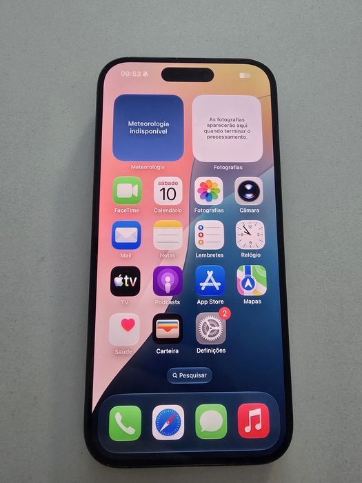 Iphone 15 pro black 256gb