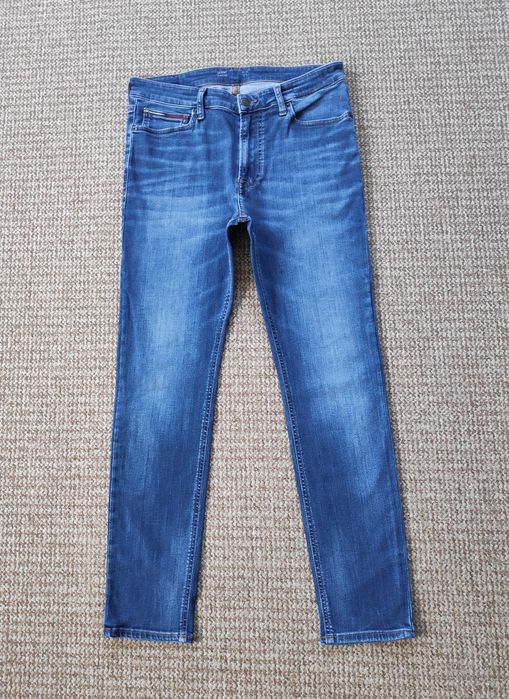 Tommy Hilfiger джинсы simon skinny оригинал голубые W34 L32 #2