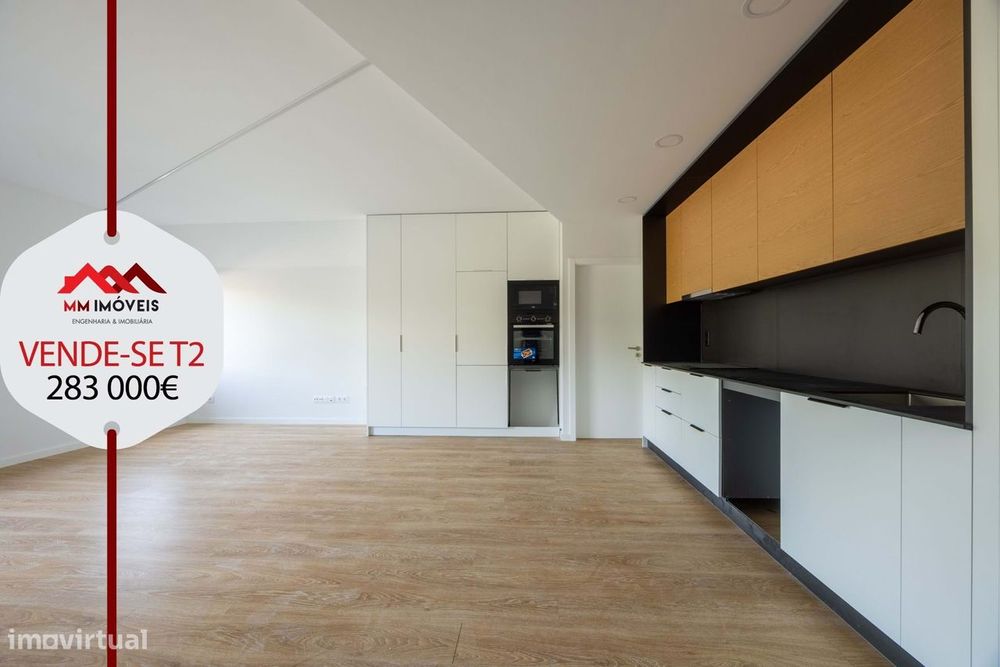 Apartamento T2 | 2025 | Argoncilhe | Arrumos 90m2 | Suite | Box Fechad