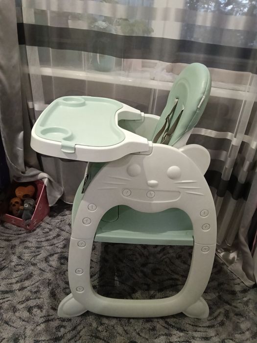 Стільчик, стілець столик для годування 3 в 1 трансформер Bambi
