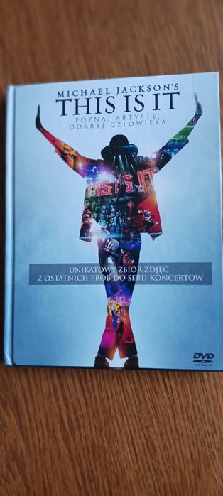 M.Jackson Film This Is It. Płyta dvd.  Michael Jackson 5IVE