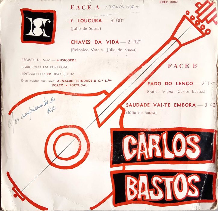 Carlos Bastos - - - - - É Loucura - - - - - EP
