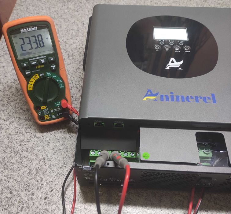 Гібридний інвертор 12v 2kW Aninerel ANL-2000W-12L-WIFI