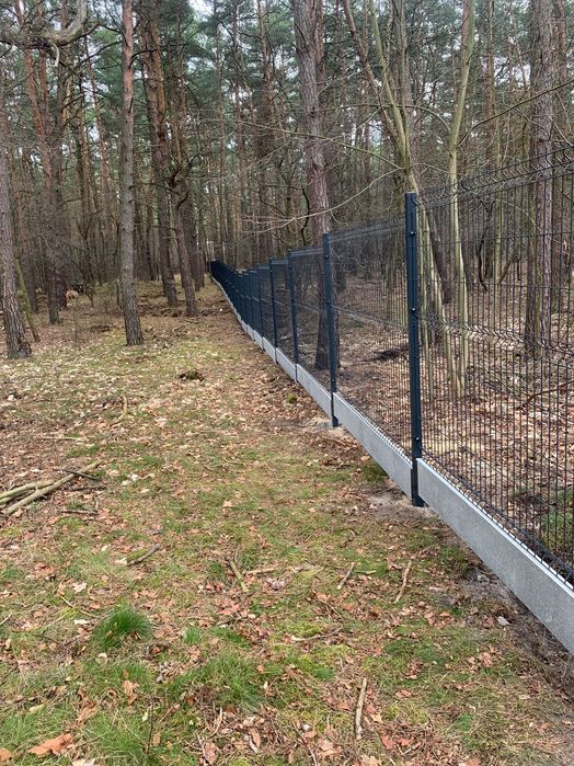 Ogrodzenia Panelowe Panele 3d Ogrodzenie KOMPLETNE Zestaw Transport 48