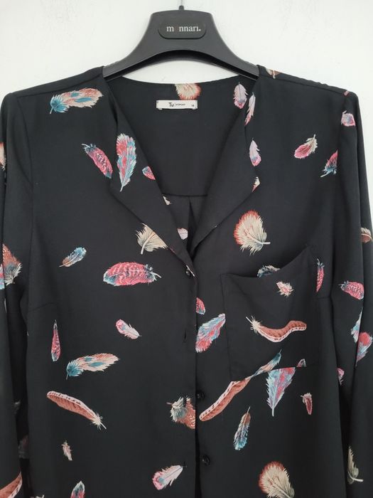 Elegancka bluzka koszulowa firmy TU rozmiar 14