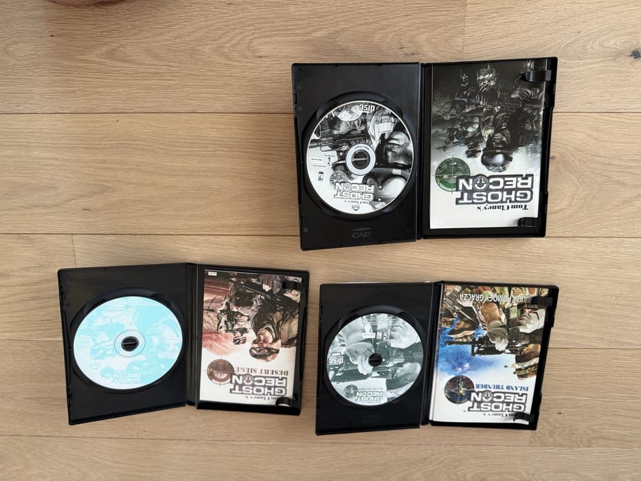 Ghost Recon + Desert Siege + Island Thunder PC | Zestaw 3 Gier | Stan BDB