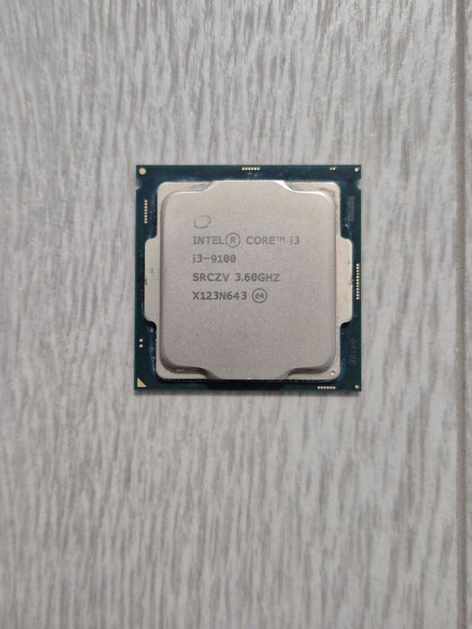 s1151v2 процесор Intel Core i3-9100 4.2GHz 4ядра. Відеоядро. Trade-in