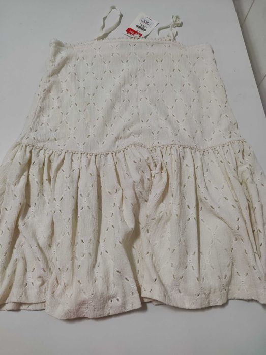 Vestido branco - Bershka - Tamanho S [Portes incluídos]