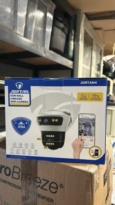 Kamera IP WiFi 8MP Obrotowa Zewnętrzna Wewnętrzna Alarm Mikrofon
