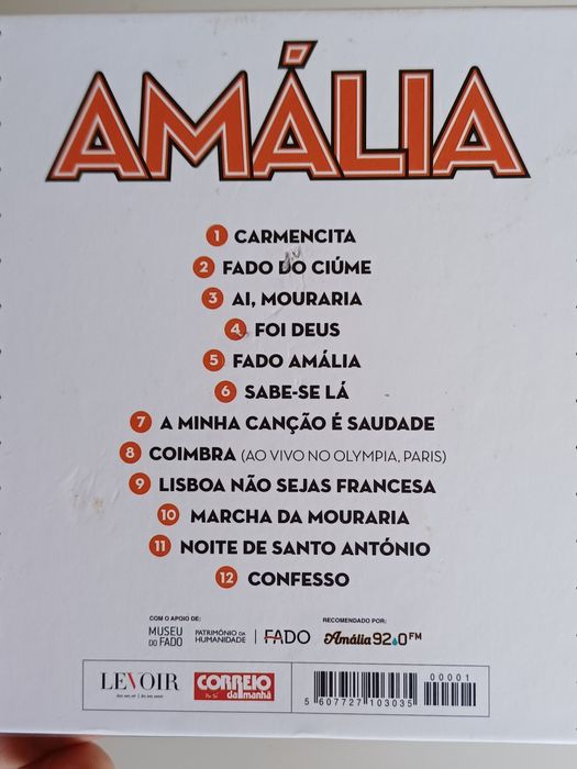 4 CD Amália e Fado