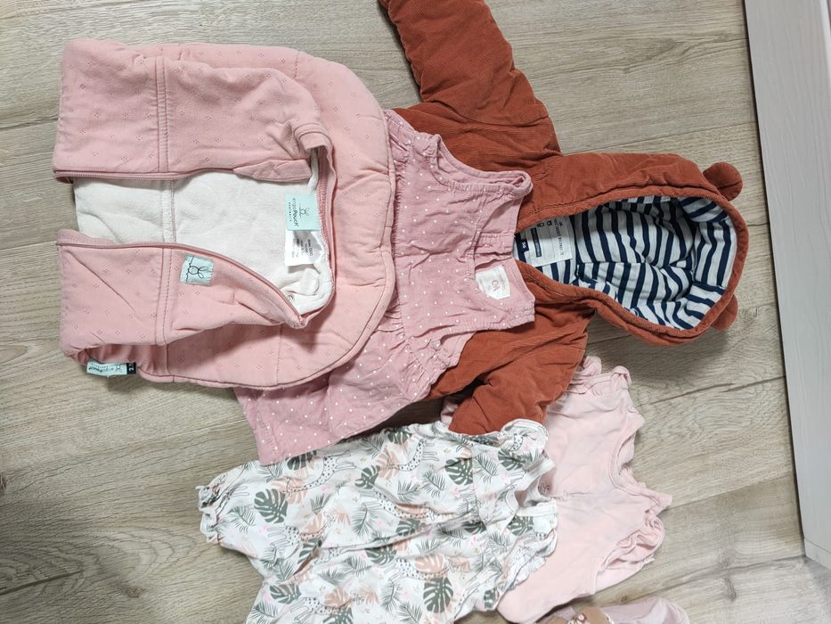 Zestaw ubranek rozm. 56 dla dziewczynki
