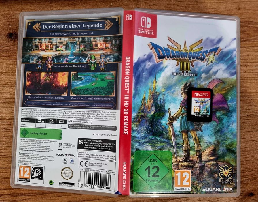 Dragon Quest III HD-2D Remake Switch/Switch 2