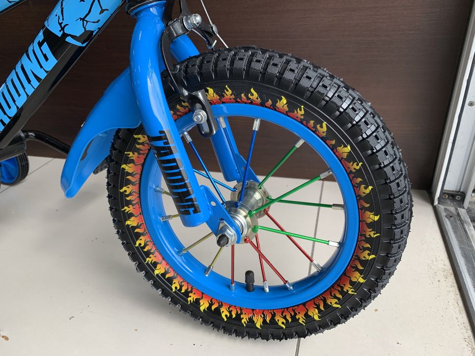 HIT Rowerek dziecięcy rower dla chłopca dziewczynki BMX 12cali