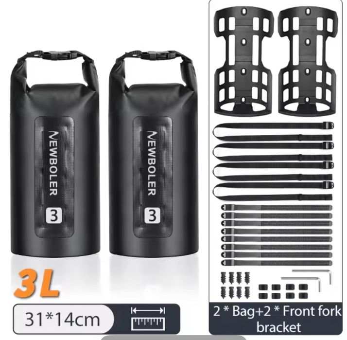 Racks e bolsas frontais de bicicleta Newboler