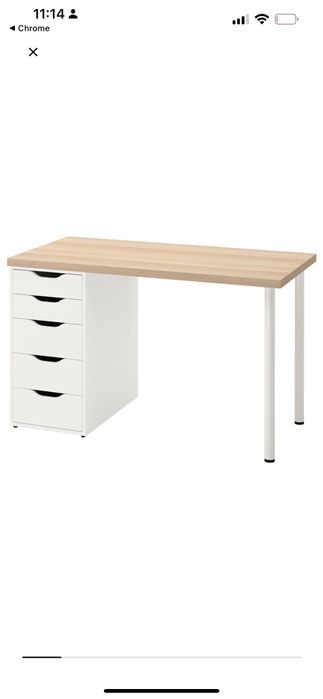 Biurko Ikea Lagkapten Alex