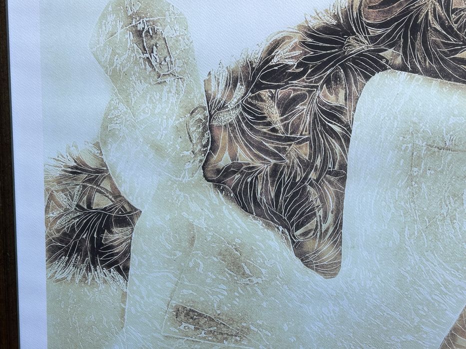 Офорт. Клеопатра. Автор Гурьев