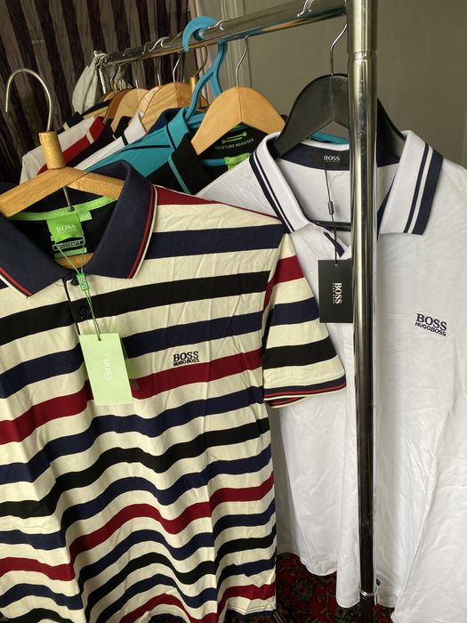 Мужская футболка поло HugoBoss